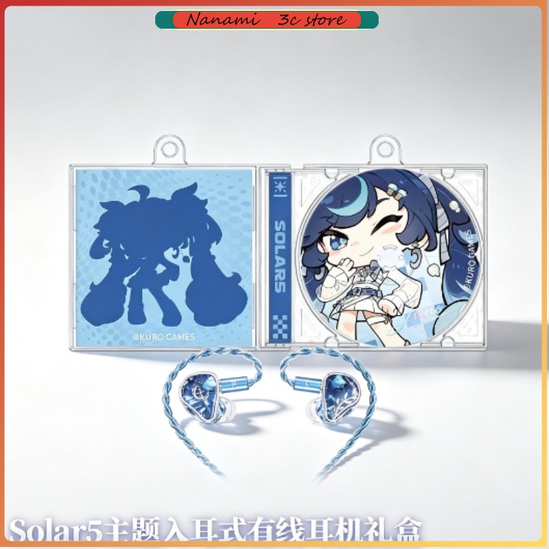 Anime Merchandise Gift - Pra-penjualan Wuthering Waves Solar5 Uno Earphone