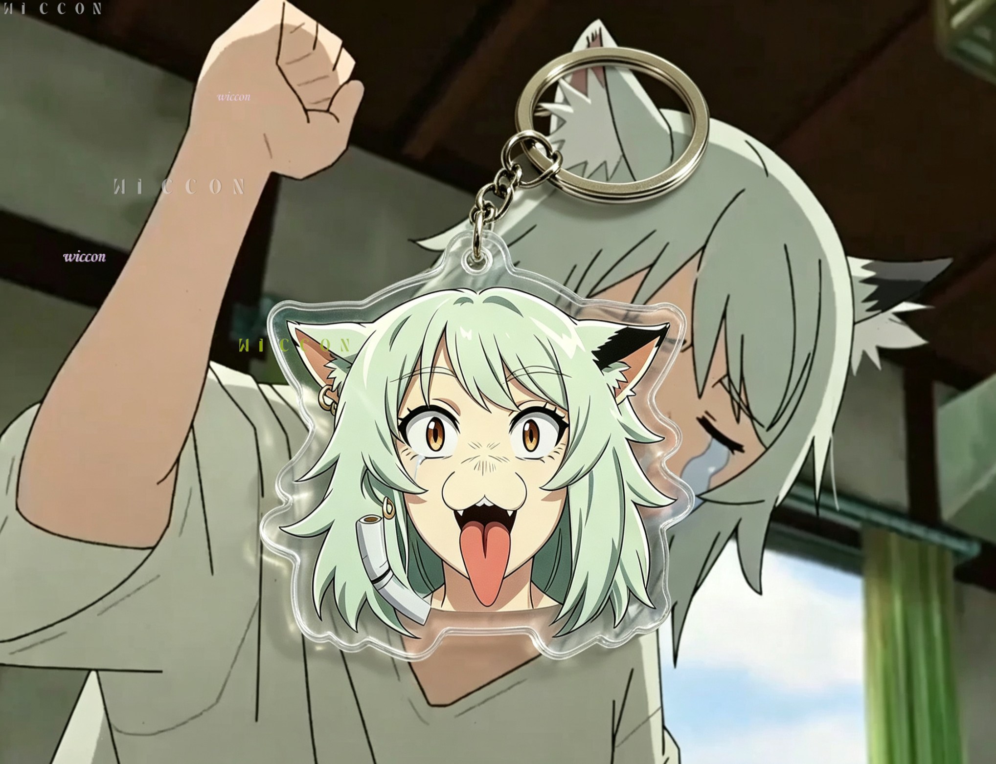 Gantungan Kunci Kucing Chainsm - Anime Tote Bag ulasan dan harga