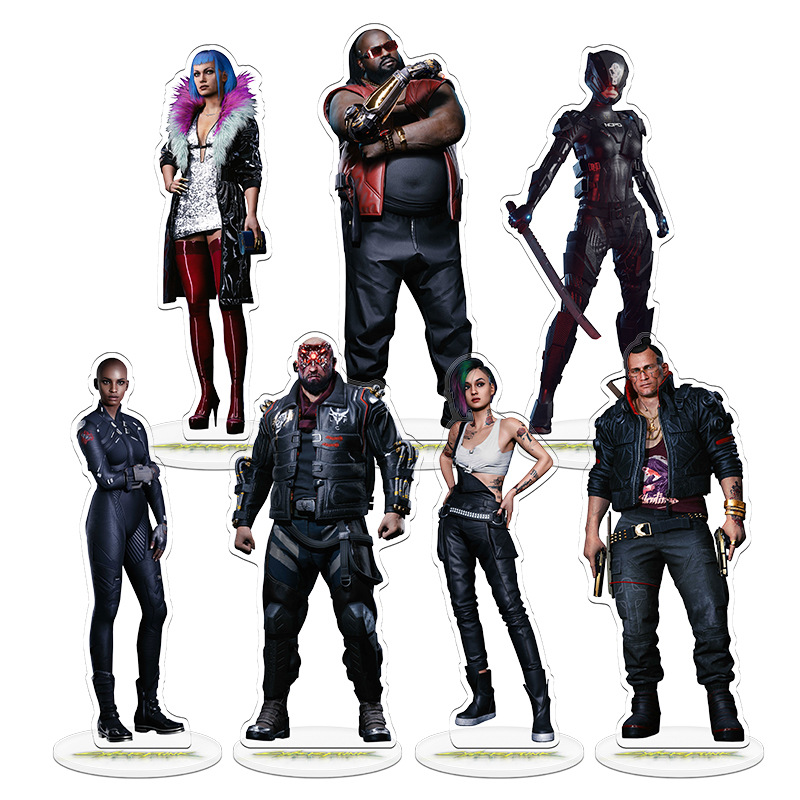 Cyberpunk 2077 V Game Merchand - Anime Merchandise Figures ulasan dan harga