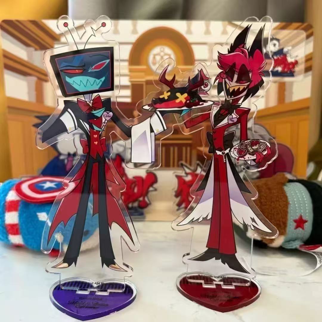 2pcs Aksesoris Anime Hazbin, F - Anime Merch ulasan dan harga