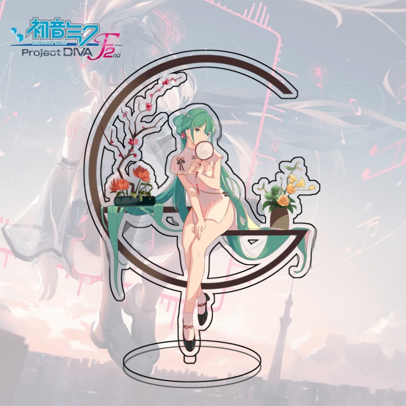 Standee Hatsune Miku Akrilik B - Anime Merchandise Figures ulasan dan harga
