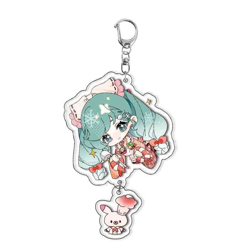 Gantungan Kunci Akrilik Putri  - Anime Merchandise Figures ulasan dan harga